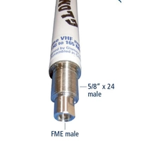 Glomex VHF antennepakke RA300FME glassfiberpisk