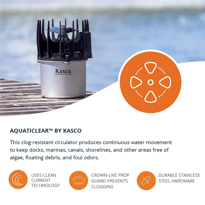 Kasco AquatiClear vannsirkulator 3/4 HK