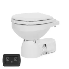 Jabsco Quiet Flush E2 Compact 12V elektrisk toalett