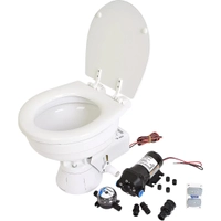Jabsco Quiet Flush Regular 12V elektrisk toalett (utgått)