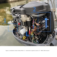 Yacht Devices Outboard Gateway YDOG-01R, NMEA 2000 motordata-gateway. SeaTalk NG-plugg