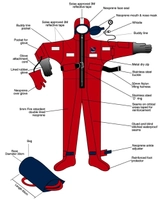Regatta Immersion Suit redningsdrakt  (XL)