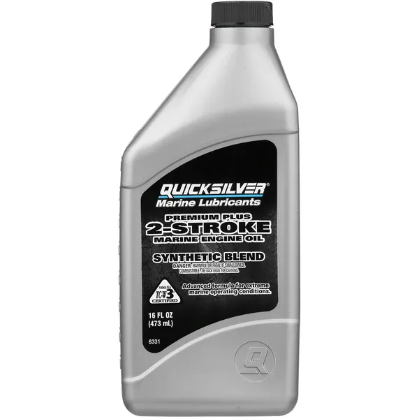 Quicksilver 2T Syntetisk motorolje 1 liter