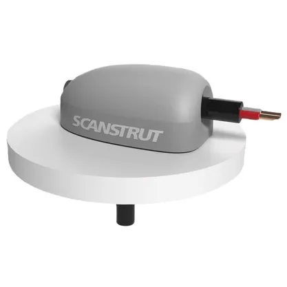 Scanstrut vinklet kabelgjennomføring i plast 2-6mm. Kun ledning