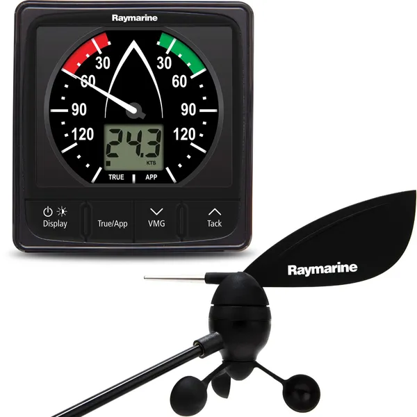Raymarine i60 vindinstrument med standard mastegiver