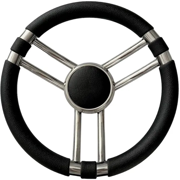 Savoretti Ratt T21B Syrefast, Sort Polyurethan Ø350mm