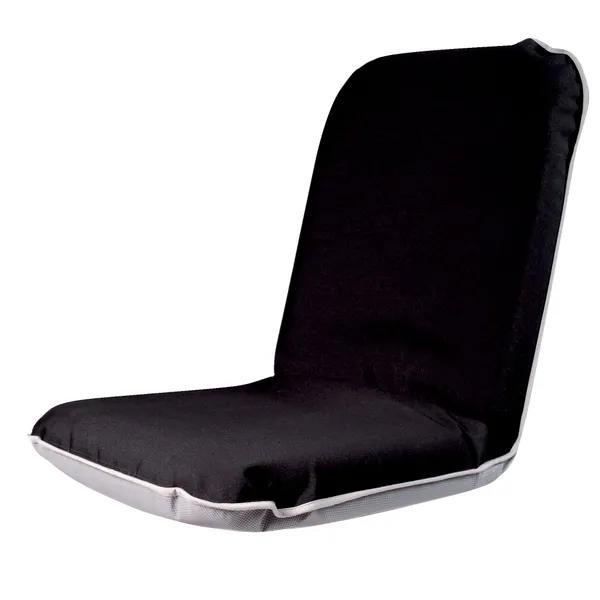 Comfort Seat Classic bærbar pute med justerbar rygg (svart)