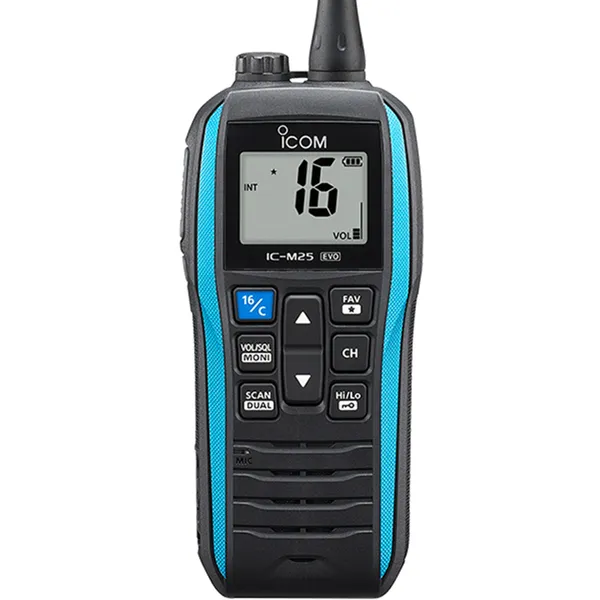 Icom IC-M25Euro EVO håndholdt VHF, marineblå