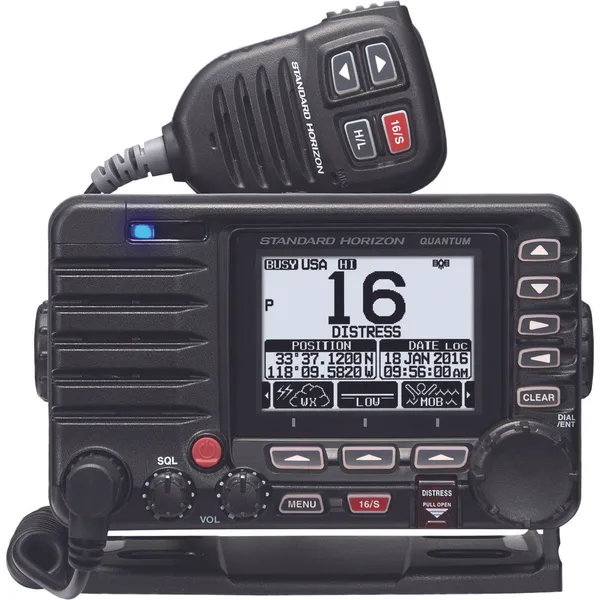 Standard Horizon Quantum GX6000 fastmontert VHF og AIS-mottaker