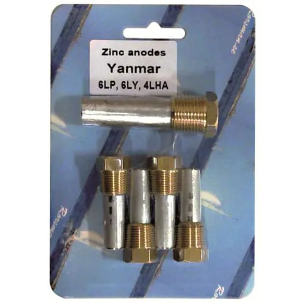 Anode Concept Anodesett for Yanmar 6LP, 6LY, 4LHA