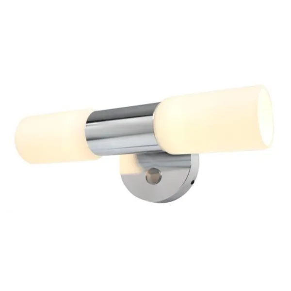 Nautilight Aries LED dobbel vegglampe m/touchdimmer