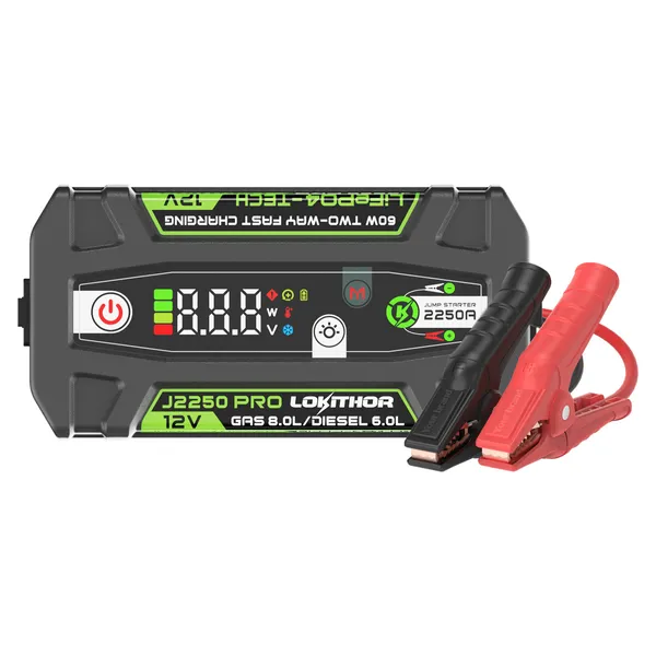 Lokithor J2250PRO Lithium Startbooster 12V 2250A