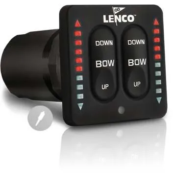 Lenco Tactile bryterpanel med indikator til trimplan