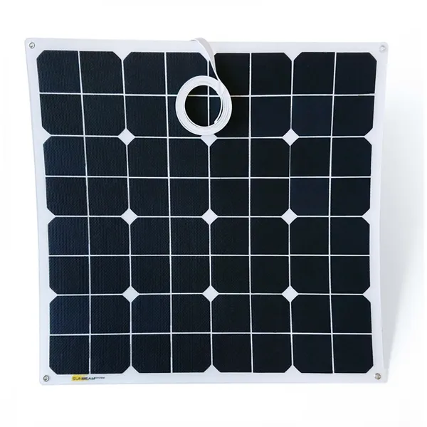 SUNBEAMsystem Tough 55W Flush solcellepanel, flat kabel