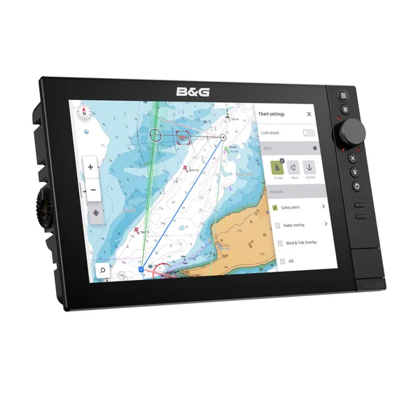 B&G Zeus SR 12" kartplotter m/seilfunksjoner