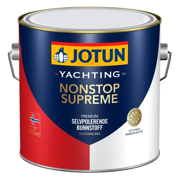 Jotun Nonstop Supreme selvpolerende bunnstoff, Sort, 2,5l