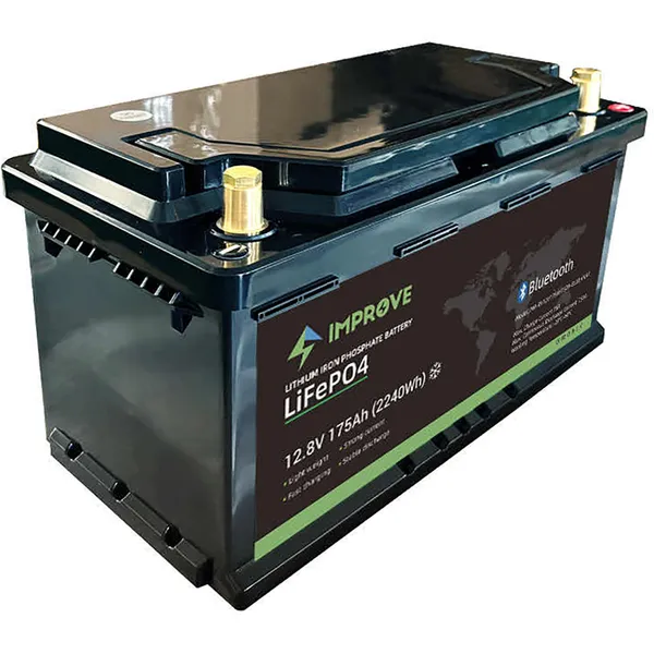 Improve Lithium Heat 12V 175Ah LiFePO4-batteri, 150A BMS -