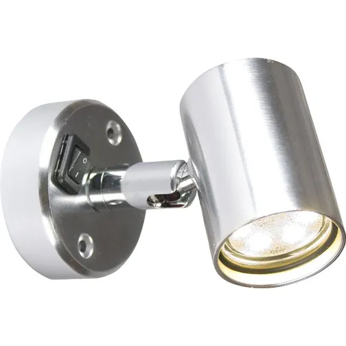 Båtsystem Tube D1 LED-lampe i krom