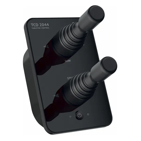 Quick TCD 2044 kontrollpanel med dobbel joystick for baug- og akterthruster