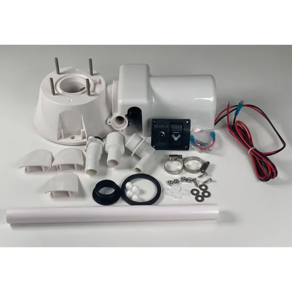 Seaflo Ombyggingskit Sokkel Manuell-Elektrisk 24V