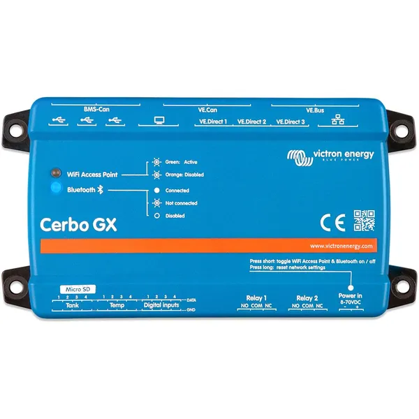 Victron Cerbo GX MK1 Multibox systemovervåkning