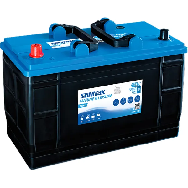 Exide Sønnak Dual SR550 12V 115 Ah blybatteri