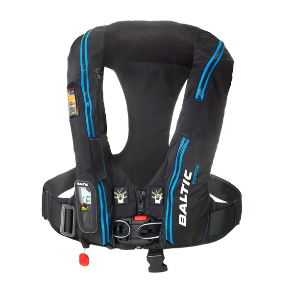 Baltic Force 190 Sele SLA redningsvest sort/blå