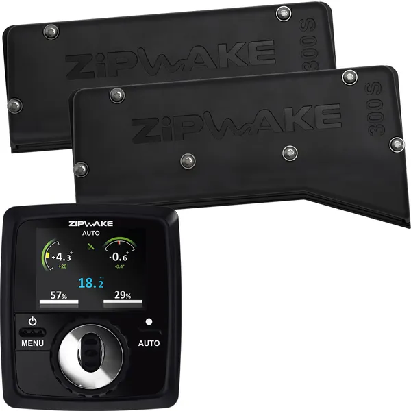ZipWake 300-S CHINE 2x 30 cm interceptor - startpakke