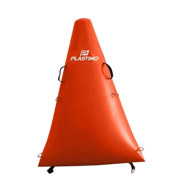 Plastimo Rundingsmerke regatta / trekantet 100x150 cm / Orange