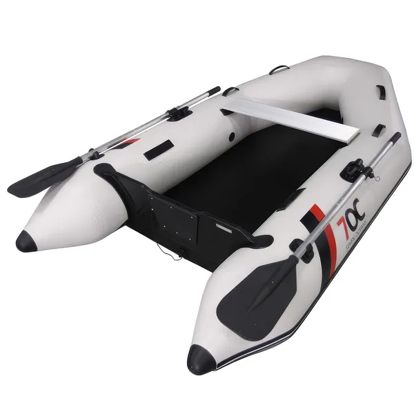 7OC Gummibåt 280cm Aludeck Classic Off-White