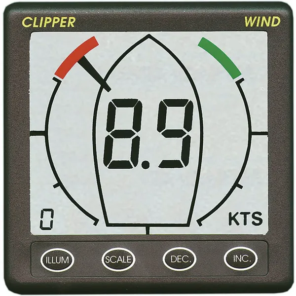 NASA Clipper Wind med trådløs giver i mastetoppen