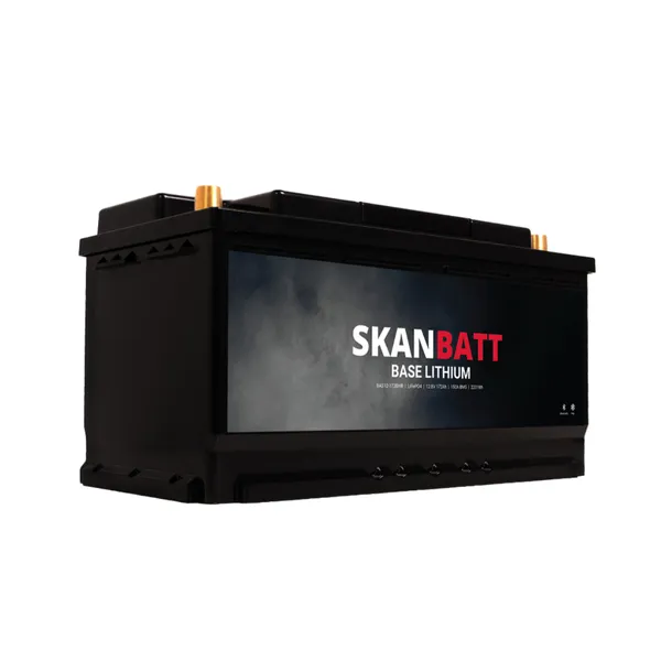 Skanbatt BASE 172Ah 12V LiFePO4 litiumbatteri med Bluetooth og varme