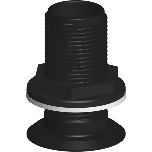 Trudesign 1" (25 mm) nedsenket skroggjennomføring i kompositt