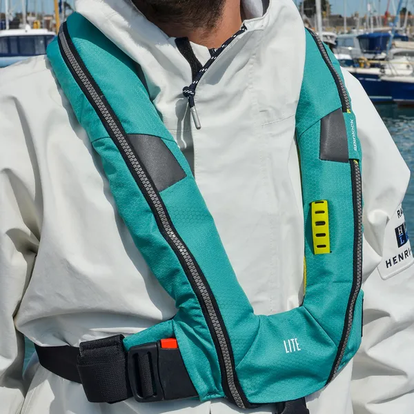 Spinlock Deckvest Lite 170N redningsvest (Turkis)