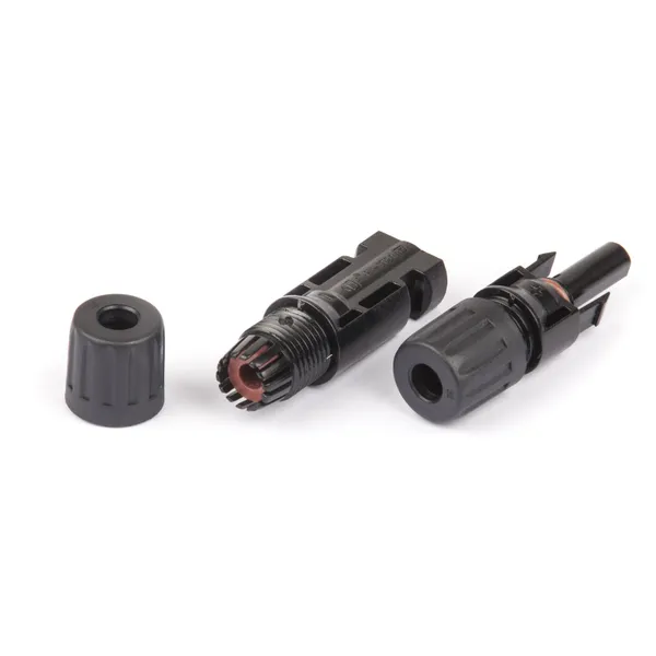 Skanbatt MC4 kontakter til solcellepanel for opp til 6mm2 kabel (sett)