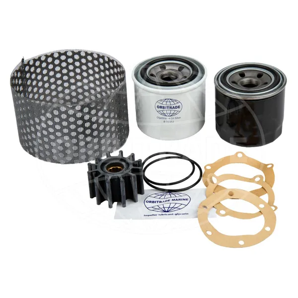 Orbitrade Servicesett Yanmar 4JH, 4JH2, 4JH3 og 4JH4E