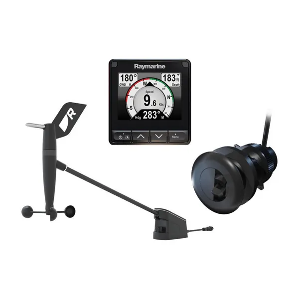 Raymarine i70s tridatapakke inkl. DST810/RSW givere og kabler