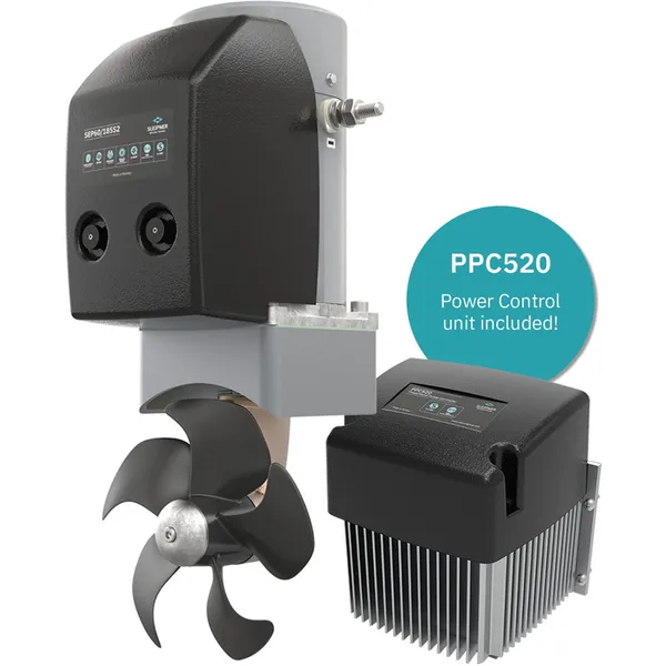 Sleipner Side-Power SEP60 PRO thruster med effektkontroll, 12V