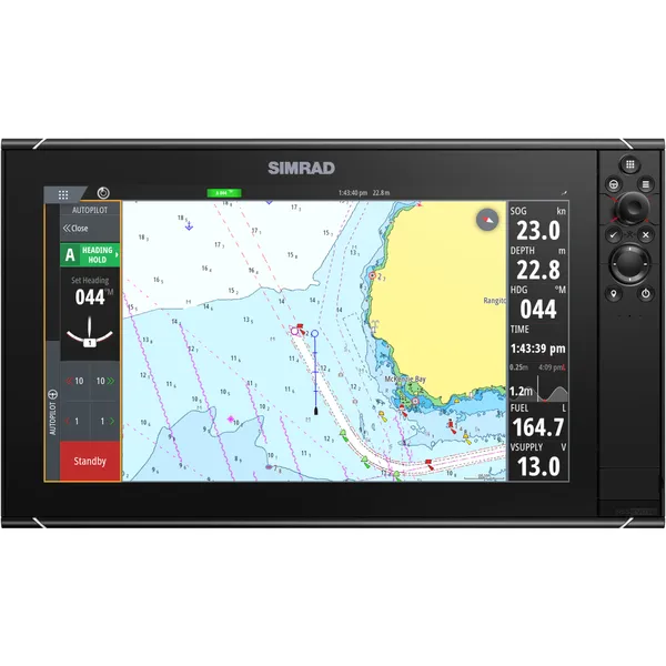 Simrad NSS16 evo3S kartplotter med ekkolodd