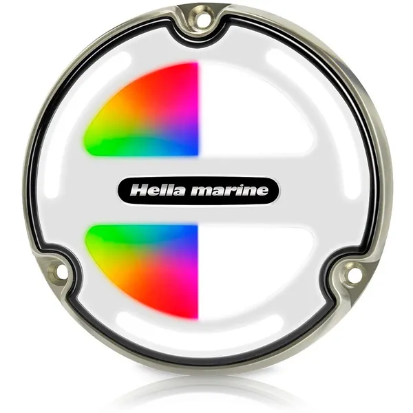 Hella Marine Apelo A3 RGBW undervannslys, bronse, 70W