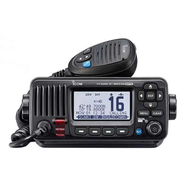 Icom M423GE fastmontert VHF med DSC og GPS