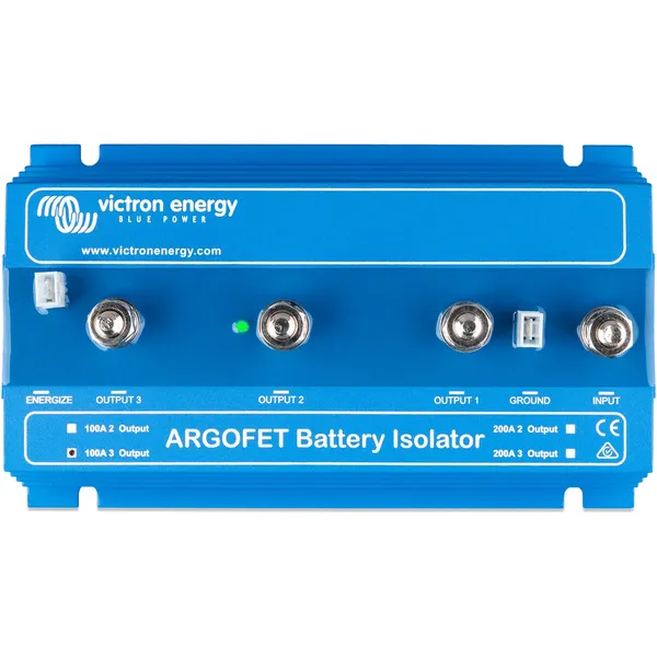 Victron Energy Argofet 100-3 batteriisolator 100A til 3 batteribanker