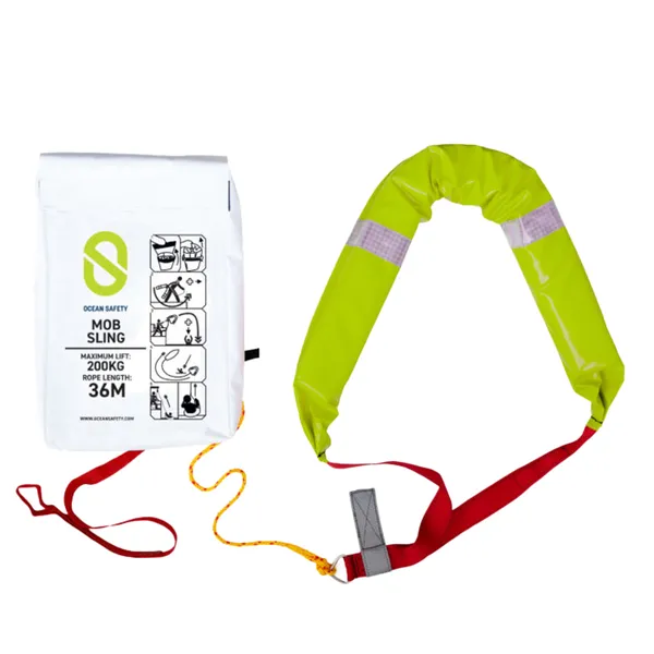 Ocean Safety Rescue Sling 36-meter kasteline - hvit veske