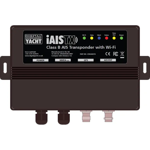 Digital Yacht iAISTX Plus klasse B AIS-sender/mottaker med WiFi
