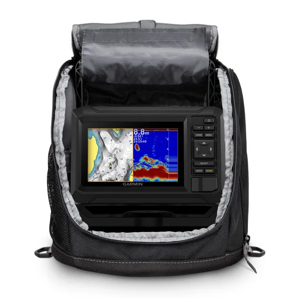 Garmin Echomap UHD2 52cv isfiskepakke med Dual Beam-IF-svinger