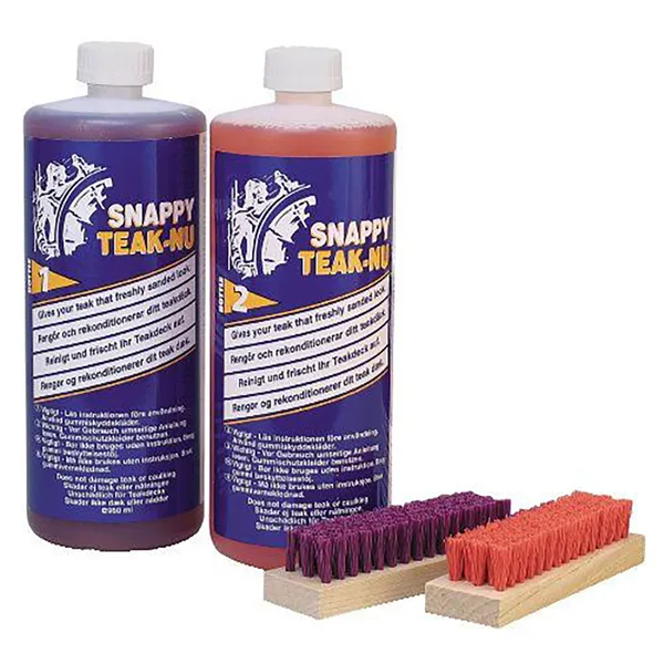 Snappy Teak - Nu teakoppussingssett