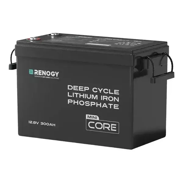 Renogy Core Mini 300Ah 12V LiFePO4 litiumbatteri