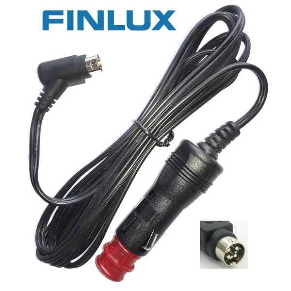 Finlux strømkabel til TV - sigarettennerplugg til 4-pin