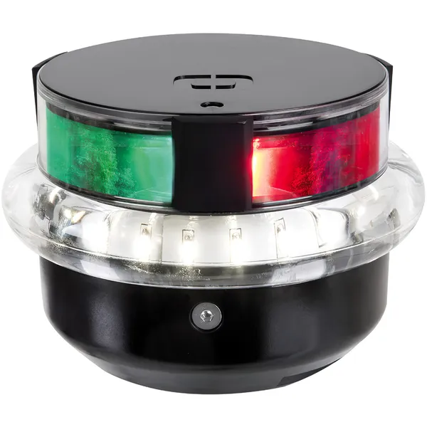 Osculati Discovery LED tricolor m/ankerlanterne <20m Sort 12/24V