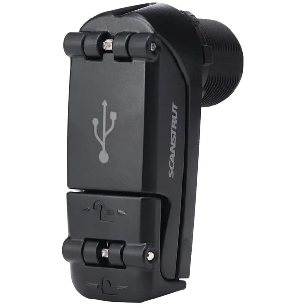 Scanstrut ROKK Charge Pro Sprutsikker USB-kontakt flat
